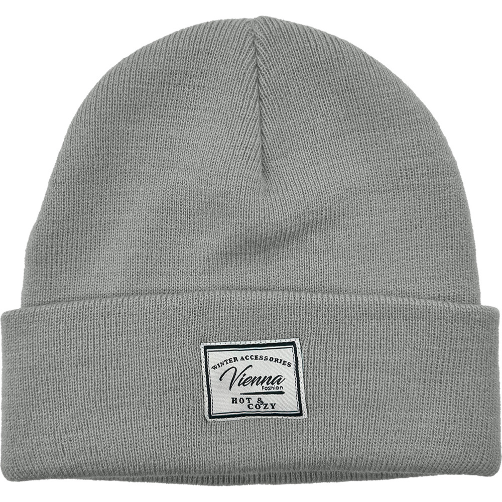 Image ''Hot & Cozy'' Knitted Hat - Grey
